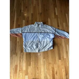 Vintage Nike Windbreaker Jacket Size XXL Beige/white/orange.‎ Perfect Condition